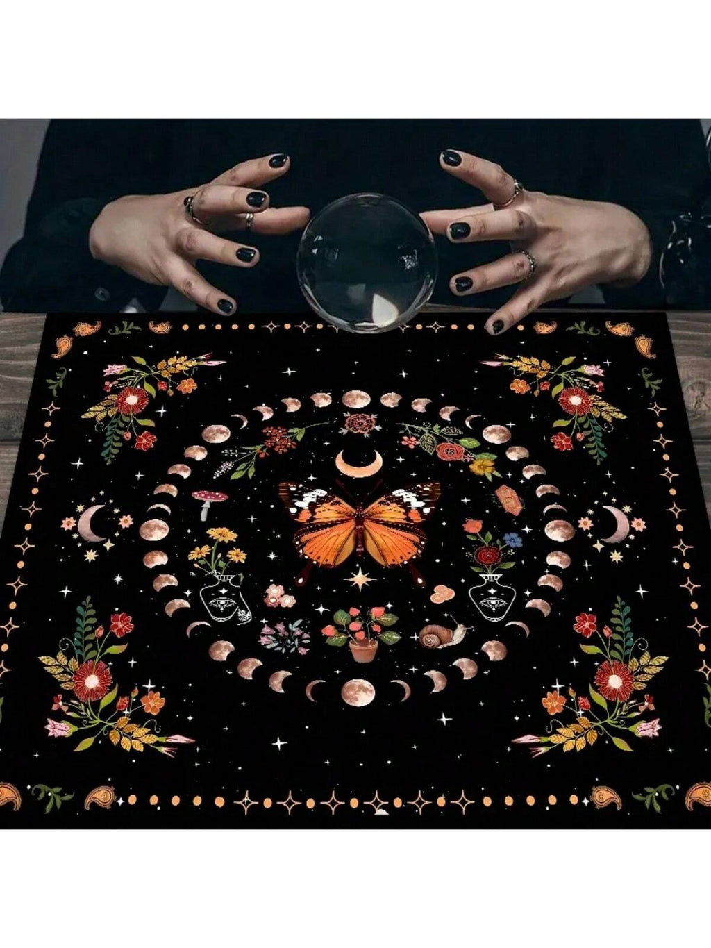 Tela estilo tapete para tarot