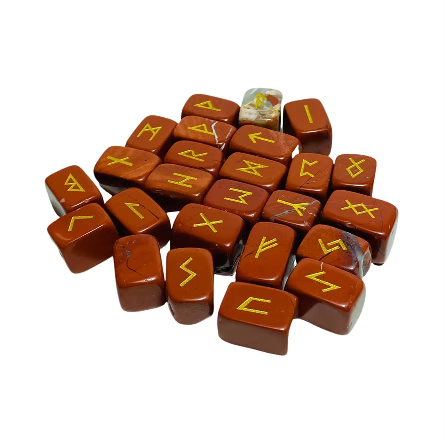 25 Piezas de Piedras Rúnicas de Obsidiana Natural Freedom, Irregulares, para Adivinación, Ágata, Runa, Adivinación, Regalo de Sanación Reiki + Moneda