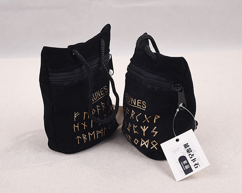 Set de Runas Vikingas de Piedra Natural