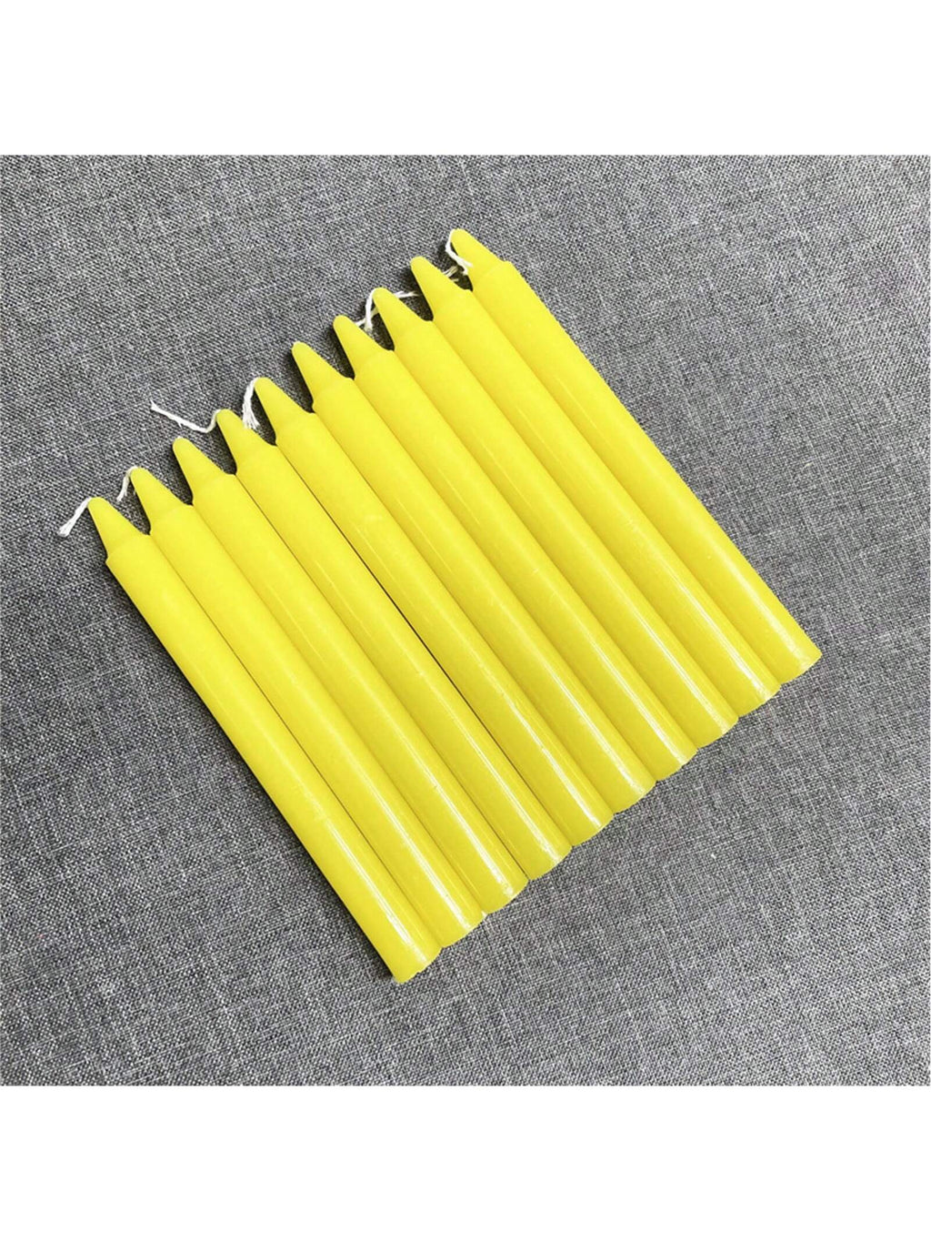 10/12/20/22/24 unidades de velas largas y delgadas de 6 pulgadas 