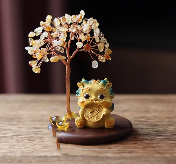 Árbol de la Abundancia Feng Shui- Bonsái para Atraer Dinero y Prosperidad