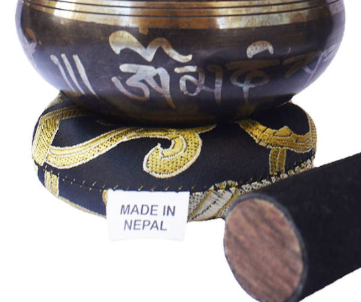 Cuenco Cantor Artesanal "Noche Eterna"