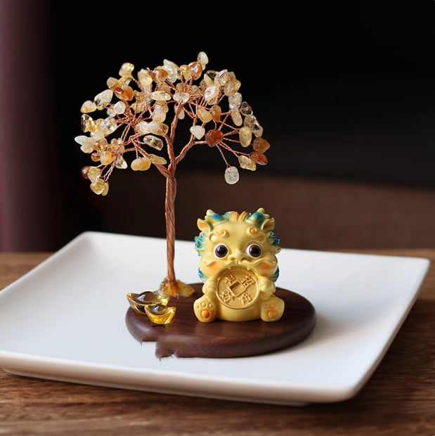 Árbol de la Abundancia Feng Shui- Bonsái para Atraer Dinero y Prosperidad