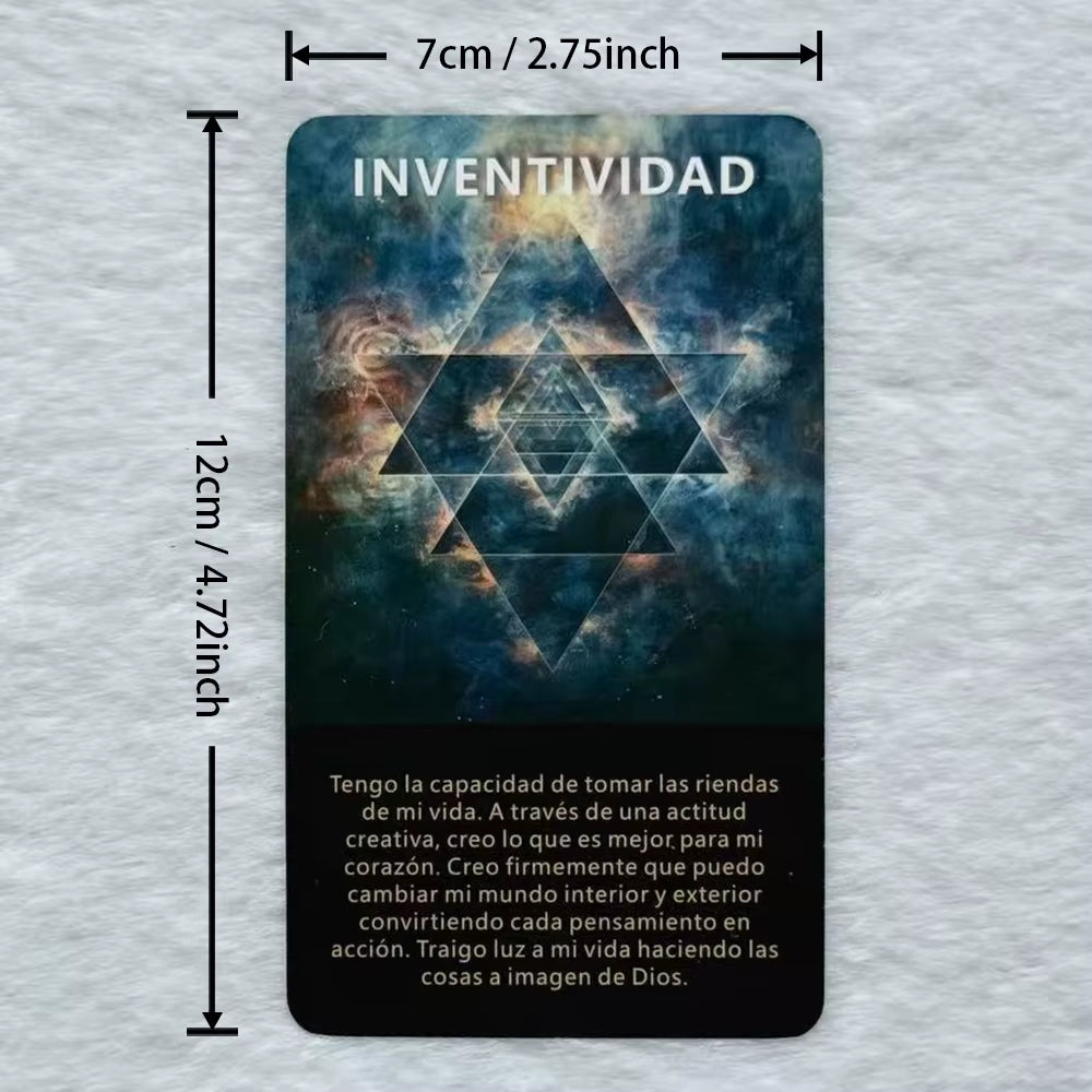 Baraja de Oráculo en Español, Cartas de Oráculo Inner Sunshine, 55 Cartas de Luz para la Libertad, el Autoconocimiento y la Adivinación,, Cartas de Tarot