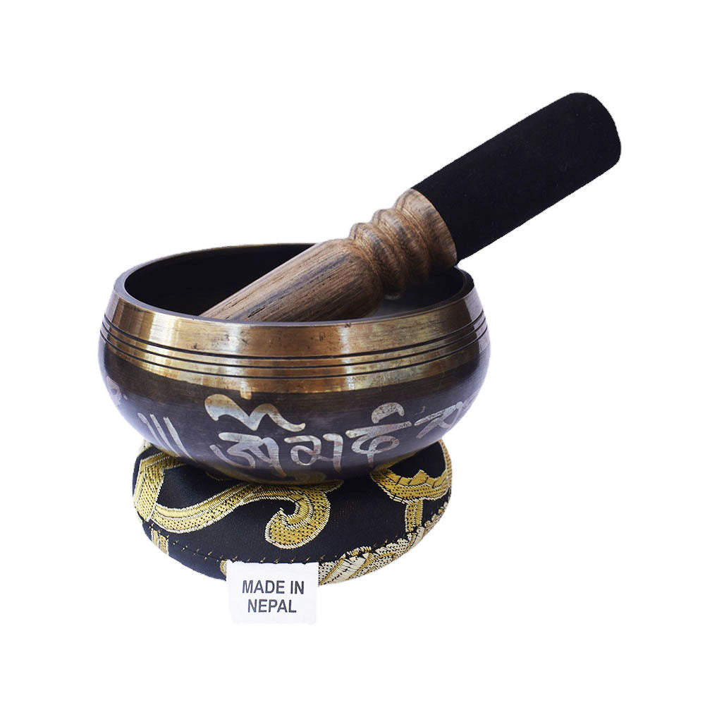 Cuenco Cantor Artesanal "Noche Eterna"