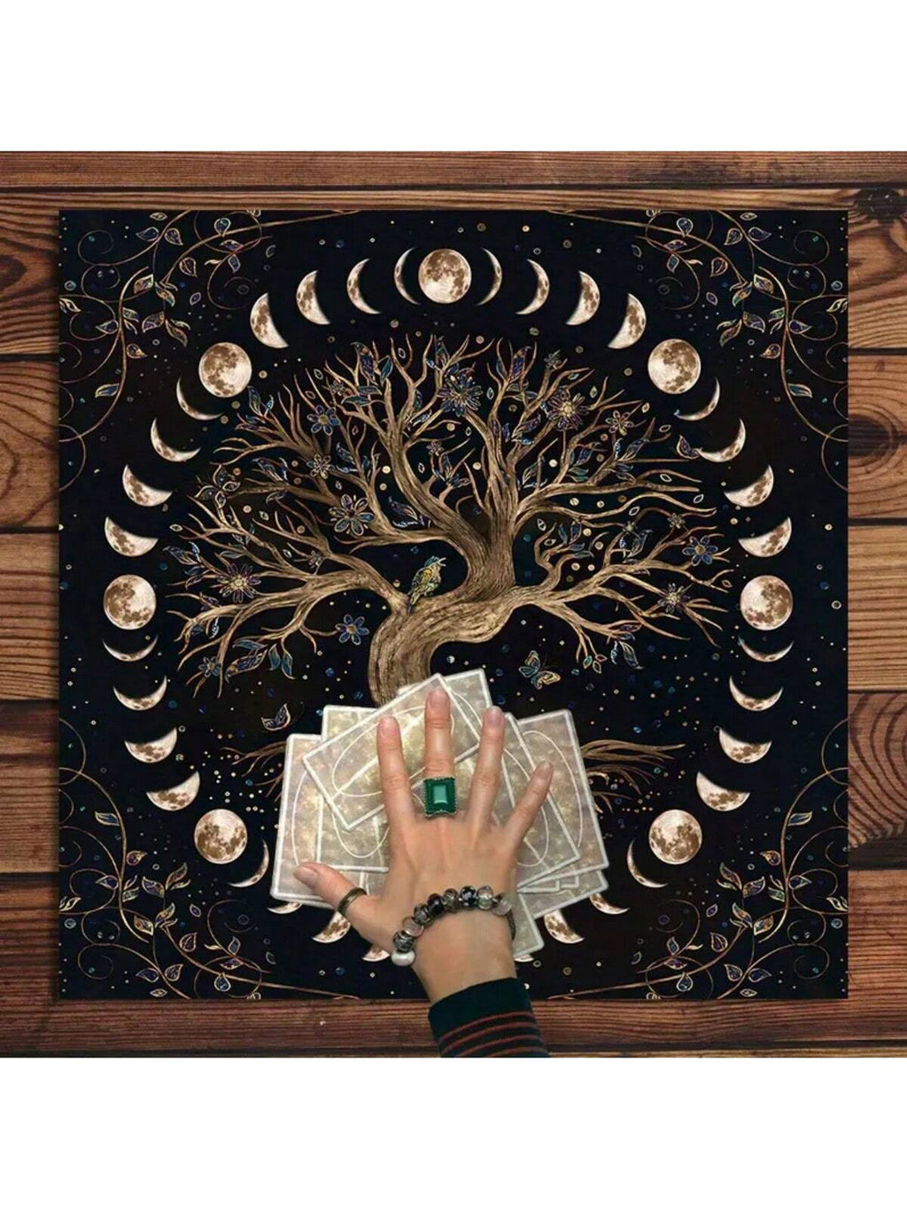 Tela estilo tapete para tarot