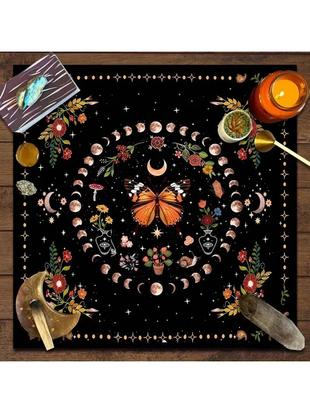 Tela estilo tapete para tarot